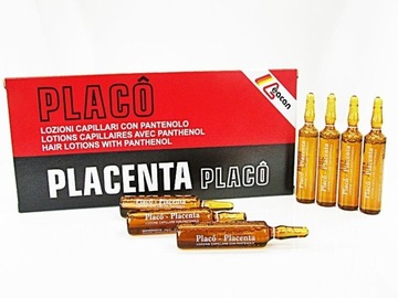 Placenta Placu Placu для срока службы волос 12x 10 мл