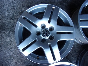4× DISK HLINÍK BBS VW GOLF IV BORA AUDI A3 6.0" X 15" 5X100 ET -38