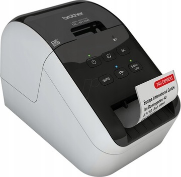 Принтер Brother QL-810W для ПК 62 мм: USB, Wi-Fi