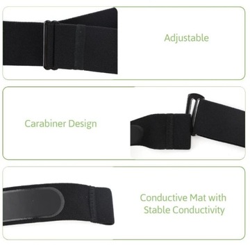 Ремешок с датчиком пульсометра для GARMIN POLAR WAHOO Magene Coospo