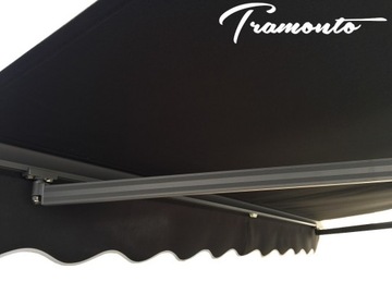 Террасная маркиза АНТРАЦИТ 350х300 Серый СТД