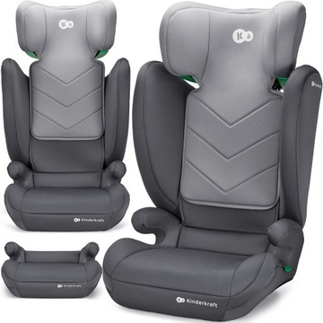 Fotelik samochodowy 2w1 PODKŁADKA 100-150cm 15-36kg I-SPARK Kinderkraft
