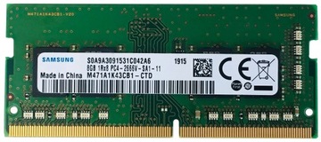 НОВАЯ ПАМЯТЬ DDR4 SAMSUNG SO-DIMM 8 ГБ 2666 МГц CL19