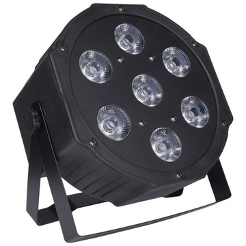 LIGHT4ME TRI PAR BASIC reflektor sceniczny oświetlacz LED 7x9W PAR RGB