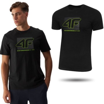 KOSZULKA MĘSKA 4F T-SHIRT PODKOSZULEK BLUZKA SPORTOWA NA CO DZIEŃ