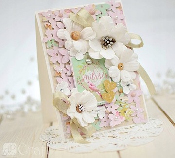 ДЕКОРАТИВНАЯ ПЕРФОРАТОРНАЯ БУМАГА 2,5 СМ ЦВЕТОК 237 DPCRAFT