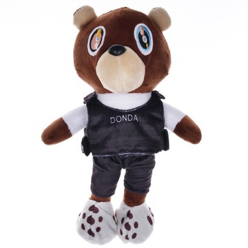 MASKOTKA NIEDŹWIEDŹ KANYE DROPOUT BEAR PLUSZ 25CM