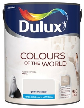 FARBA DULUX KOLORY ŚWIATA- garść muszelek, 5l
