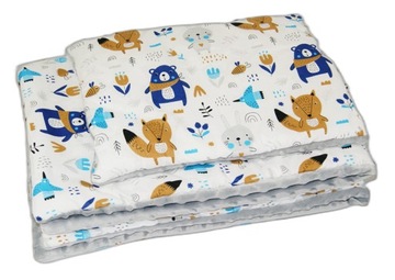 МИНКИ-ПОСТЕЛЬНОЕ ДЛЯ ДЕТСКОЙ кроватки 75х100 с НАПОЛНИТЕЛЕМ