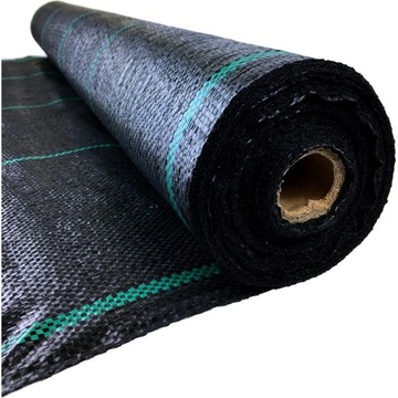 AGROTKANINA CZARNA AGROWŁÓKNINA UV GRUBA ANTYCHWASTOWA 160cm x 50mb 70g