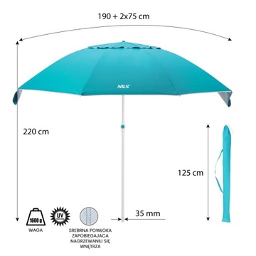NC7822 ПЛЯЖНЫЙ ЗОНТ NILS CAMP