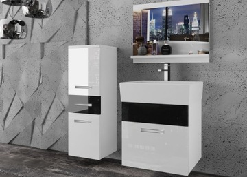 Мебель для ванной комнаты с ЗЕРКАЛОМ и РАКОВИНОЙ