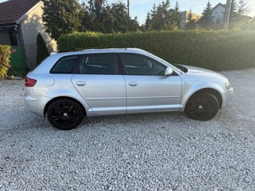 Audi A3 8P Hatchback 3d 2.0 TFSI 200KM 2008 Audi A3 Sportback AUDI A 3 8P Automat 200ps Panoramadachszyberdach Alu 2.0, zdjęcie 3
