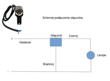 Переключатель светодиодный красный красный цвет