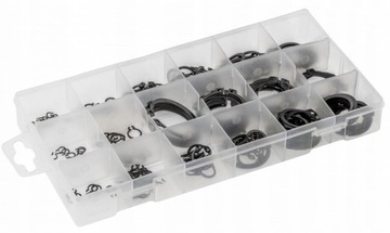 HOGERT ZESTAW SEGERÓW BLOKUJĄCYCH ZEWNĘTRZNYCH KOMPLET 150szt. od 3 do 32mm