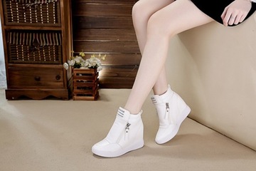 Кроссовки на танкетке ALLADIES* AS1192