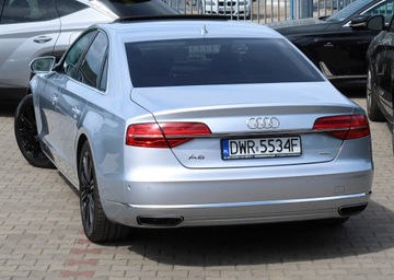 Audi A8 D4 Sedan Facelifting 4.2 TDI 385KM 2014 Audi A8 4,2 TDi Night View Webasto ACC Solar HUD Matrix 360° 4xGrzany Fotel, zdjęcie 32