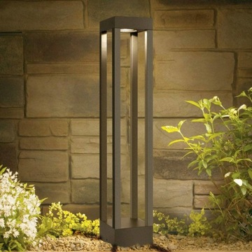 Садовый светильник, 60 см, уличный светодиодный светильник на стойке, 9 Вт, 3000 К, 1000 лм, IP65