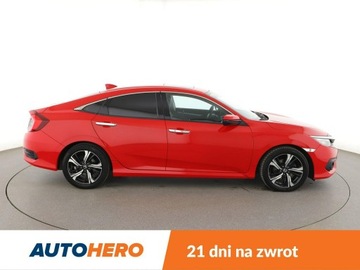 Honda Civic X Sedan 4d 1.5 VTEC Turbo 182KM 2017 Honda Civic Executive automat skóra navi kamera, zdjęcie 8