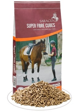 SARACEN Super Fibre Cubes dla koni 20kg