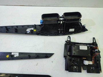 MERCEDES W204 FACELIFT LIŠTA DEKORACE KOMPLET ALU