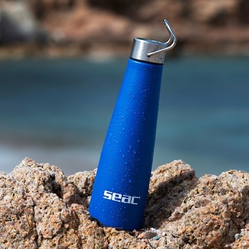 Термос термобутылка теплый холодный SEAC белый