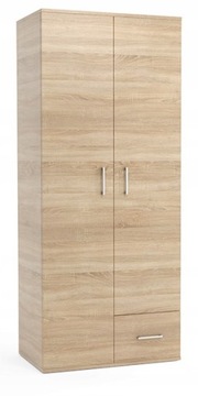 SZAFA Z SZUFLADĄ 80CM SONOMA PRODUCENT