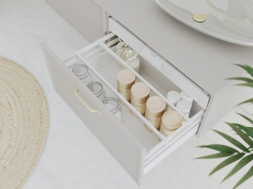REJS COMFORT BOX PLUS ЯЩИК H199 ВЫСОКИЙ L300 БЕЛЫЙ БЕСШУМНО-ЗАКРЫВАЮЩИЙСЯ ВЫДВИЖНЫЙ
