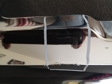 Mercedes GLK W204 Бампер Диффузор Задний Хром