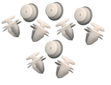 10X SPINKA TAPICERKI LISTW RENAULT DACIA PEUGEOT 6991S6