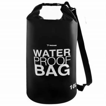 Torba Motocyklowa Rollbag Rolka Czarna Wodoodporna 10L
