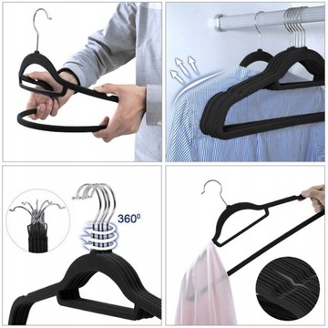 Вешалки для одежды велюра 20 шт.