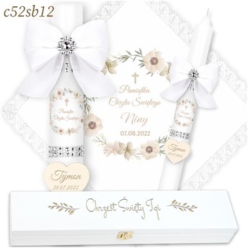 КРЕЩЕНСКАЯ КЕПКА И КРЕЩЕСТВЕННАЯ СВЕЧА СУВЕНИРЫ СВЯТОГО КРЕЩЕНИЯ