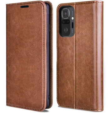 КОЖАНЫЙ ЧЕХОЛ ДЛЯ XIAOMI REDMI ПРИМЕЧАНИЕ 10 PRO + СТЕКЛО