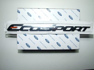 EMBLEMAT ZNACZEK NAPIS logo FORD ECOSPORT TYŁ nowy