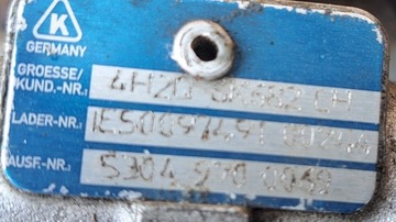 RANGE ROVER SPORT L320 2.7 TD ТУРБОКОМПЕНСАТОР 53041015196