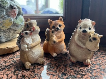 Осенняя статуэтка AUTUMN DECORATION ANIMAL MINI