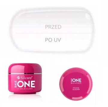 SILCARE ŻEL BUDUJĄCY Base One Thick Clear 15g