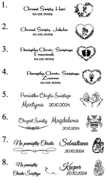 ŚWIECA NA CHRZEST SZATKA I ŚWIECA DO CHRZTU PUDEŁKO Pamiątka Chrztu Boho