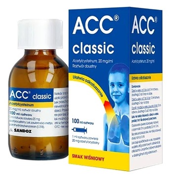 ACC Classic kaszel u dzieci odkrztuszanie 100 ml