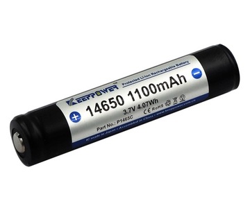 Akumulator KeepPower ICR14650-110PCM 1100mAh 7/5AA Li-ION Protected 3,7V