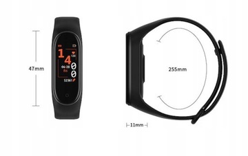 SMARTWATCH zegarek SMARTBAND M4 Puls Kroki Kalorie