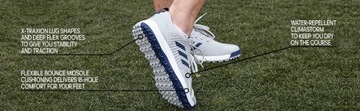 Обувь для гольфа ADIDAS CP TRAXION водонепроницаемая 44