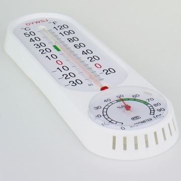 ТЕРМОМЕТР, ГИГРОМЕТР, ВНУТРЕННИЙ, НАРУЖНЫЙ, НАСТЕННЫЙ