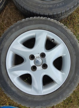 Колеса литые диски 15'' 4X100 COROLLA E12 YARIS