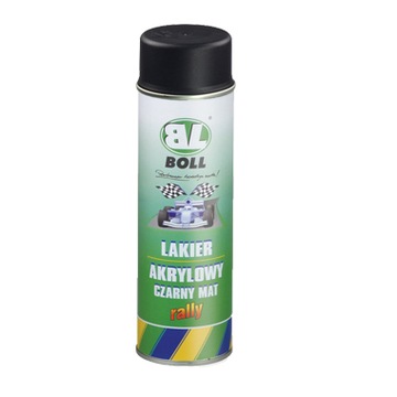 LAKIER AKRYLOWY CZARNY MAT 500ML BOLL SPRAY 001011