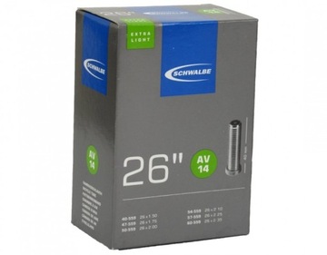Dętka 26x1.5-2.4 AV40mm Schwalbe Extra Light AV14