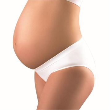 Figi majtki ciążowe pod brzuch BabyOno 508 Białe S