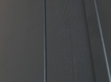 Marone GRAPHITE узкая деревянная витрина из сосны