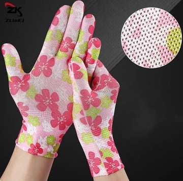 5x V2 САДОВЫЕ РАБОЧИЕ ПЕРЧАТКИ ЗАЩИТНЫЕ ЖЕНСКИЕ ПЕРЧАТКИ ЦВЕТ 5 пар МИКС